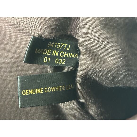 Etienne Aigner Pebbled Leather Shoulder Bag Maroon Double Strap Zip - Picture 9 of 16